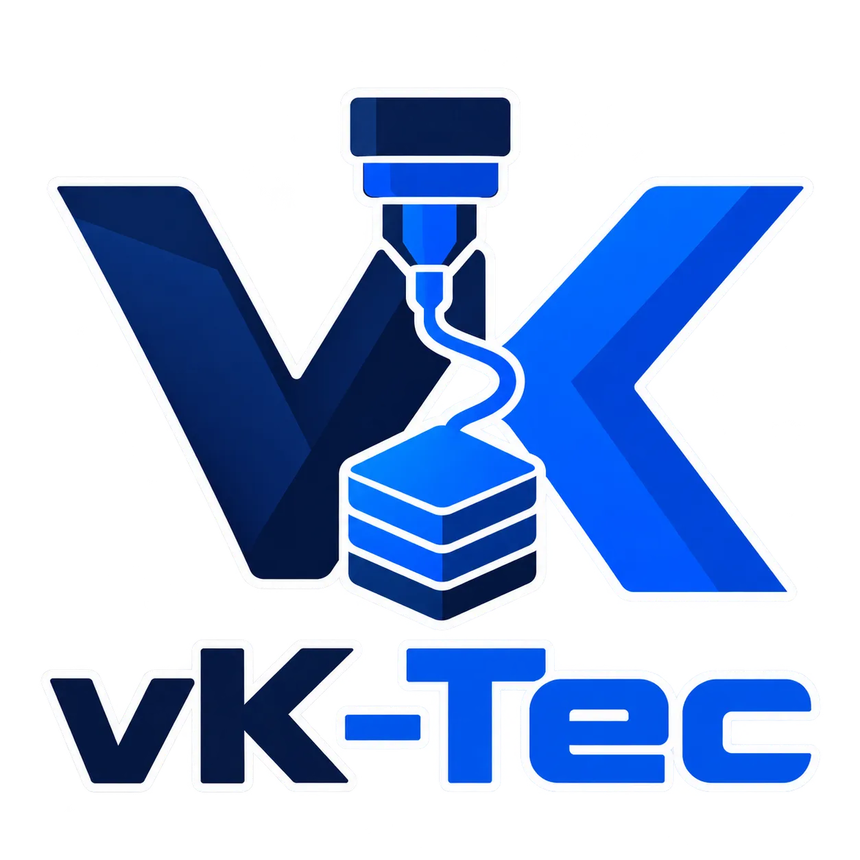 vK Tec 3D Druck Logo